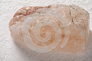 Large piece of Himalayan salt .