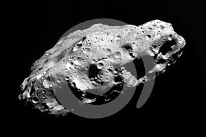 Large planetoid in empty space
