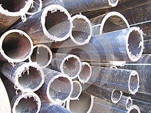 Large plastic tubes