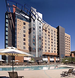 Large resort casino hotel building in Phoenix