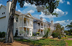 Large Rowhouses by Town Park