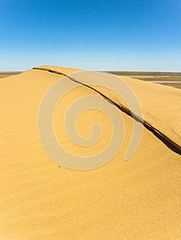 Large sand dune