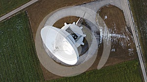 Large Satellite Radio Telescope Dish