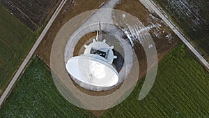 Large Satellite Radio Telescope Dish