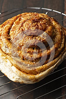 Cheese and Vegemite Scroll
