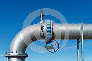 Large scale irrigation system on a dairy farm