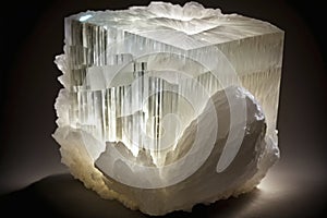 large, Scolecite crystal photo