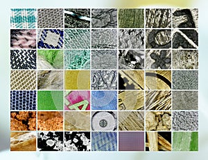 Microscope Snapshots: Various materials photo