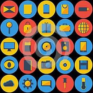 Large Set of Icons