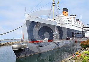 Large Ship and Submarine