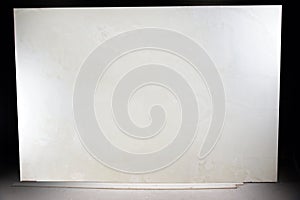 A large slab of natural white stone is called Onix Bianco photo