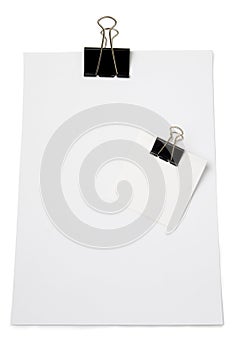 Large and small size clips holds sheets