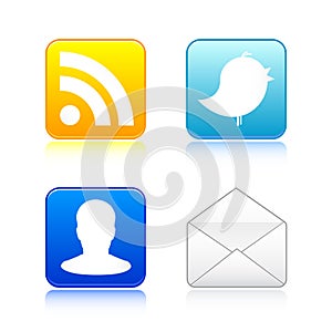 Large Social Icons