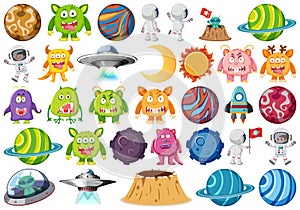 Large space themed set