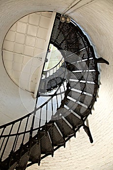 Large spiral staircase