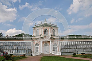 `Large stone greenhouse` in the Kuskovo park, Moscow