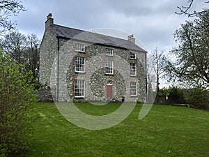 Large stone house outside Dublin, Ireland