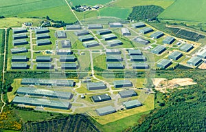 Large Storage Facility From The Air