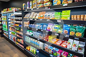 A large store with many shelves and aisles