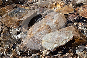 Large stream boulders