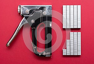 Large tacker stapler gun