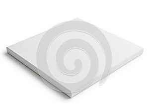 A large, thick, rectangular piece of white foam material with a textured surface