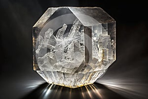 a large, Tourmalinated Quartz crystal