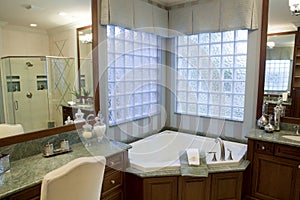 Large Upscale Master Bathroom