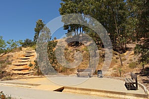 The large urban park in Spain