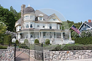 Large victorian era mansion