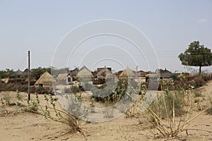 Large village in Tharparkar, Sindh