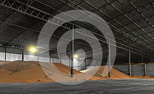 Large warehouse for grain storage