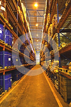 Large Warehouse Shelves