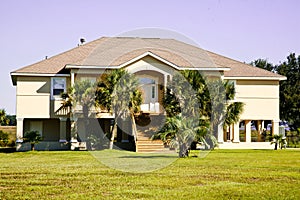 Large Waterfront Home