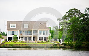 Large Waterfront Luxury Home