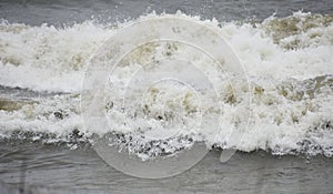 Large Whitecap Waves