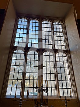 Large window of Westminster Abbey