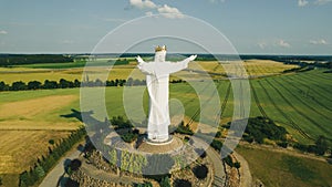 The largest figure of Christ the King in the world located in Swiebodzin in Poland