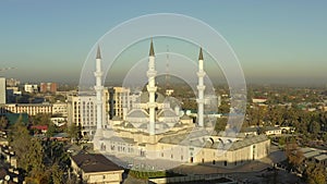 The largest Islamic religious building in Central Asia. One of the main attractions of Bishkek.