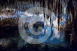 The largest lagoon in Drach Caves photo