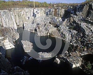 Largest monumental granite quarry in Barre, VT