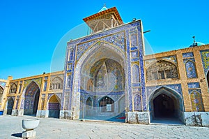 The largest mosque of Isfahan, Iran