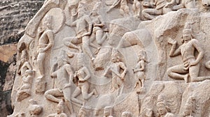 the largest rock reliefs in Asia and features in several Hindu scriptures