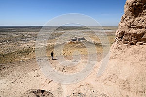 The largest ruins castles of ancient Khorezm ÃÂ¢Ã¢âÂ¬Ã¢â¬Å Ayaz - Kala, Uzbekistan