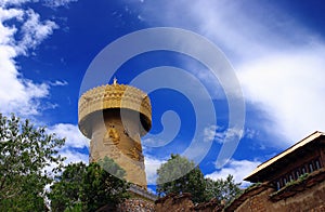 The largest tibetan prayer