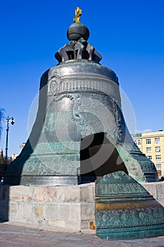 The largest Tsar Bell in Moscow Kremlin photo