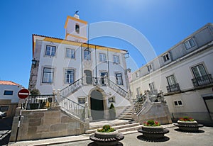 Largo Luis de Camoes in Almada, Portugal photo