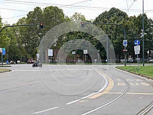 Largo Orbassano transl. Orbassano Square in Turin