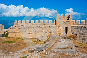 Larissa castle near greek town Argos