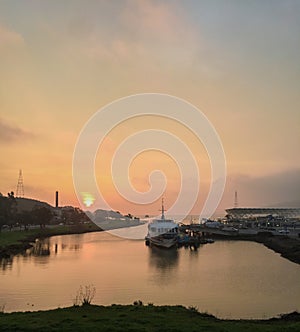 Larkspur Ferry at Sunrise